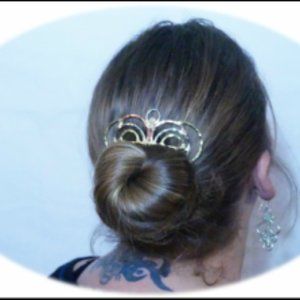 Aubrey Hair Comb Tri- Color